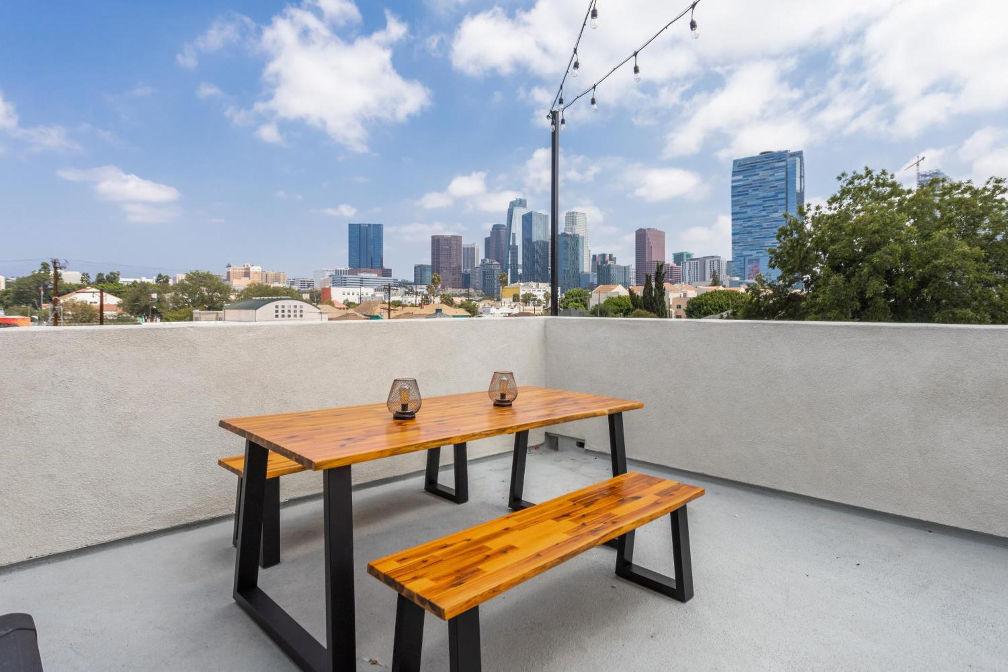 לוס אנג'לס Stylish Dtla Home With Views מראה חיצוני תמונה