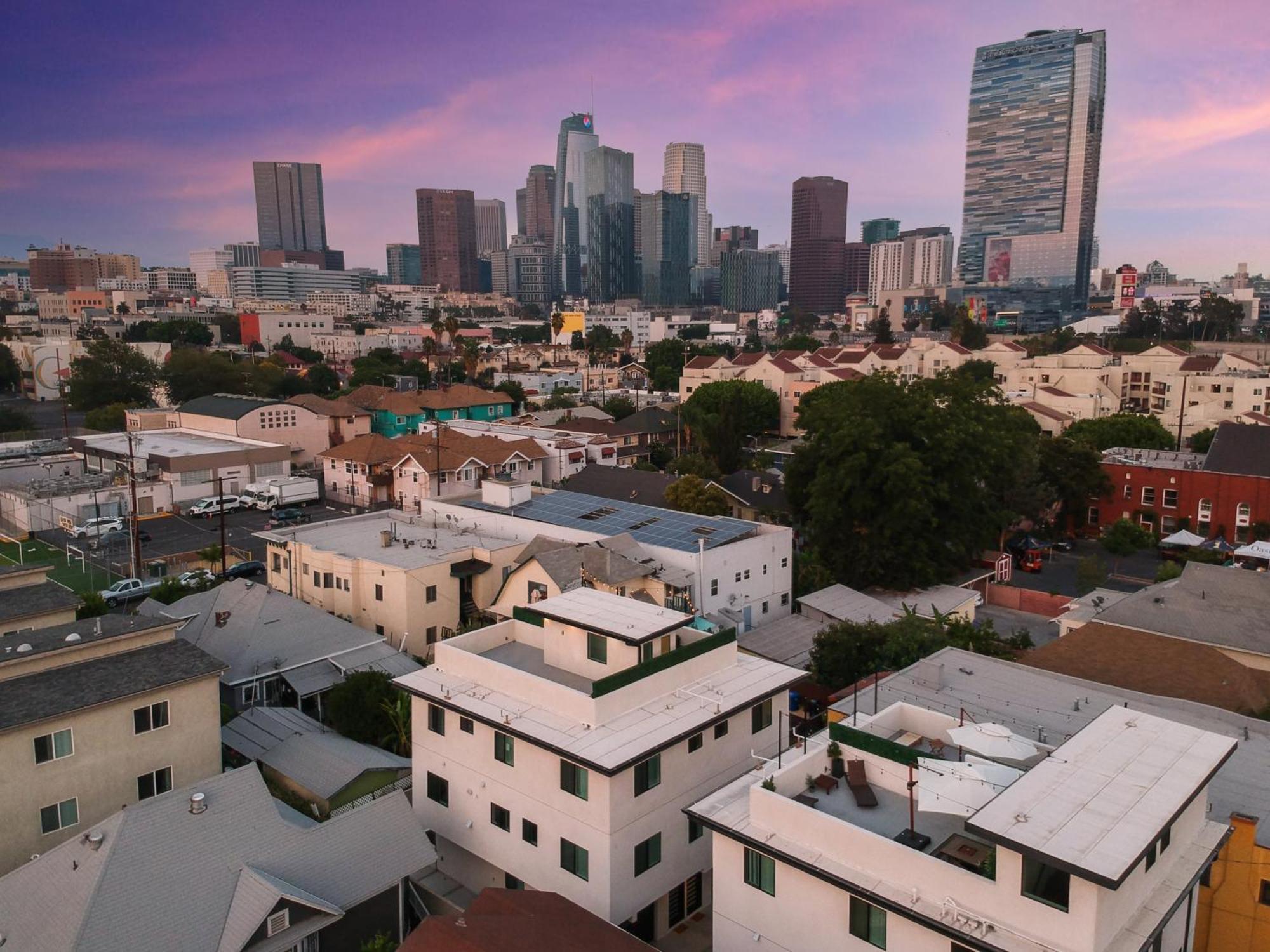 לוס אנג'לס Stylish Dtla Home With Views מראה חיצוני תמונה